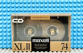 Maxell 902580208158 Xl Ii 74 Vs V Type Blank Cassette Tape 1 Sealed