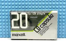 Maxell 902580212131 Cd Capsule 20 Type I Blank Cassette Tape 1 Sealed