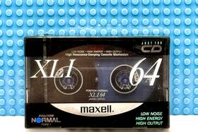 Maxell 902580212681 Xl I 64 1990 Japan Type Blank Cassette Tape 1 Sealed