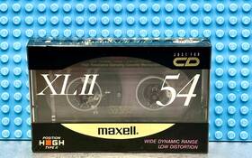 Maxell 902580212773 Xl Ii 54 Vs. Xii Type Blank Cassette Tape 1 Sealed