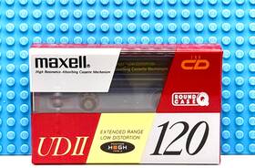 Maxell 902580214326 Ud Ii 120 Type 1991 Japan Blank Cassette Tape 1 Sealed