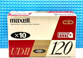 Maxell 902580214586 Ud Ii 120 1991 Japan Type Box Of 10 Cassette Tapes Sealed