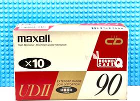 Maxell 902580214593 Ud Ii 90 1991 Japan Type Box Of 10 Cassette Tapes Sealed
