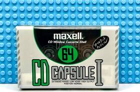 Maxell 902580216757 Cd Capsule I 64 Type Blank Cassette Tape 1 Sealed