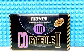 Maxell 902580216948 Cd Capsule Ii 74 Type Blank Cassette Tape 1 Sealed
