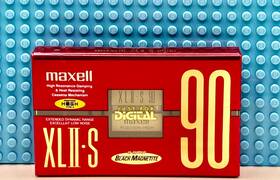 Maxell 902580219031 Xl Ii-s 90 1992 Japan Type Ii Blank Cassette Tape 1 Sealed