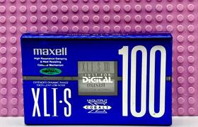 Maxell 902580219147 Xli-s 100 Blue 1992 Japan Type I Blank Cassette Tape 1 Sealed