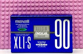 Maxell 902580219154 Xli-s 90 Blue 1992 Japan Type I Blank Cassette Tape 1 Sealed