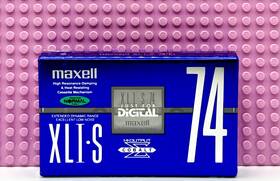 Maxell 902580219161 Xli-s 74 Blue 1992 Japan Type I Blank Cassette Tape 1 Sealed