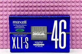 Maxell 902580219192 Xli-s 46 Blue 1992 Japan Type I Blank Cassette Tape 1 Sealed