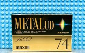 Maxell 902580221843 Metal Ud 74 Vs Vii Type Iv Blank Cassette Tape 1 Sealed