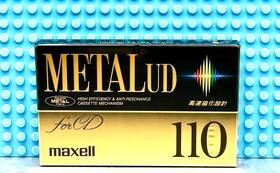 Maxell 902580222024 Metal Ud 110 Vs Vii Type Iv Blank Cassette Tape 1 Sealed