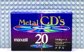 Maxell 902580223717 Metal Cds 20 1992 Japan Type Iv Blank Cassette Tape 1 Sealed