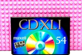 Maxell 902580225544 Cd-xl I 54 1992 Japan Type Blank Cassette Tape 1 Sealed
