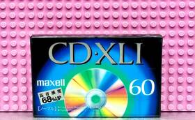 Maxell 902580225551 Cd-xl I 60 Type Blank Cassette Tape 1 Sealed
