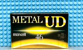 Maxell 902580226930 Metal Ud 46 Vs. Vi Type Iv Blank Cassette Tape 1 Sealed