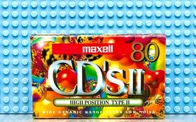 Maxell 902580228934 Cds Ii 80 Vs. Iv Type Blank Cassette Tape 1 Sealed