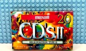 Maxell 902580228958 Cds Ii 20 1994 Japan Type Blank Cassette Tape 1 Sealed