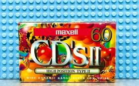Maxell 902580228996 Cds Ii 60 Vs. Iv Type Blank Cassette Tape 1 Sealed