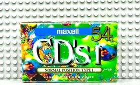 Maxell 902580229146 Cds I Vs. Iii 54 Type Blank Cassette Tape 1 Sealed