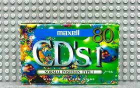 Maxell 902580229191 Cds I Vs. Iii 80 Type Blank Cassette Tape 1 Sealed