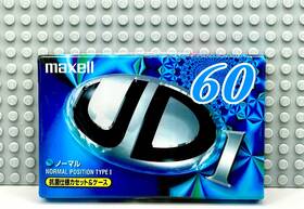 Maxell 902580241377 Ud I 60 1999 Japan Type Blank Cassette Tape 1 Sealed