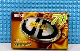 Maxell 902580241612 Metal Ud 70 1999 Japan Type Iv Blank Cassette Tape 1 Sealed