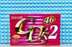 Maxell 902580243135 Cds Ii 46 Vs. V Type Blank Cassette Tape 1 Sealed