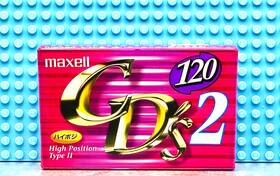 Maxell 902580243227 Cds Ii 120 Vs. V Type Blank Cassette Tape 1 Sealed