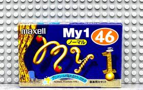 Maxell 902580244033 My I 46 Vs. Ii Type Blank Cassette Tape 1 Sealed