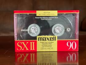 Maxell 902580408398 Sxii 90 Type Ii Chrome Sealed Audio Cassette Tape