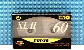 Maxell 902580409395 Xl Ii 60 1990 Japan Type Blank Cassette Tape 1 Sealed