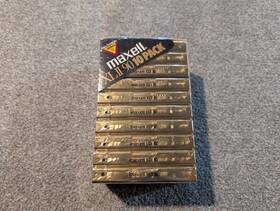 Maxell 902580430405 Xlii 90 High Bias Cassette 10 Pack Lot Sealed