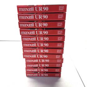 Ur90 Maxell B227 Maxwell Minutes 10-pack Blank Audio Cassette Tapes New And Sealed
