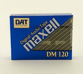 Dm-120 Maxell Vtg Dm 120 Digital Audio Tape Dat Music Cassette Sealed Nos Shipped Fast