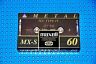 Maxell Mx-s 60 Black Vs Ii Type Iv Cassette Tape 902580418380