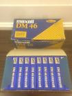 Dm46 Maxell Qty 20 Dm 46 Dat Digital Audio Tape Min Minute Brand New Lot 025215187315