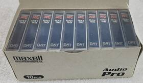 R-50a Maxell Professional Dat 50 Digital Pro Audio Tapes 10 Brand New Old Stock