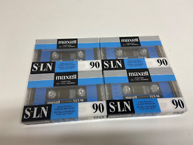 S-ln90 Maxell Audio Cassettes. Factory Sealed. 4