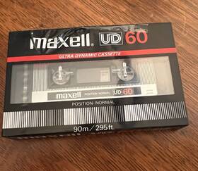 Ul60 Maxell Vintage 60 Min Position Iec Type I Normal Audio Cassette Tape Sealed