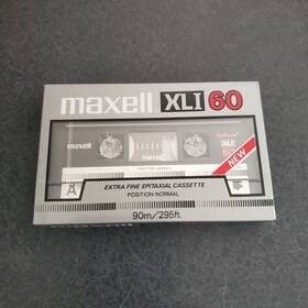 Maxell Xli 60 025215131813 Vtg Audio Cassette Tape Sealed New