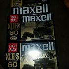 Maxell Xlii-s 60 Premium High Bias Audio Cassette Tapes Quantity 4 025215143823