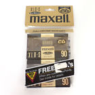 Maxell Xlii-s 90 Minute Cassette Tapes New Factory Sealed Package Of Two Japan 025215143427