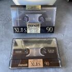 Maxell Xlii-s 90 Premium High Bias Type Ii Blank Audio Cassette New And Used