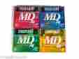 Md-74gr Maxell New Maxwell Md 74 Recordable Minidisc Multi-color 4 Pack Mini Disc Lot Of