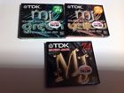 Md-mj74 Md-mj 74 Tdk New Gold Color Minidiscs