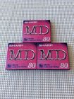 Md-r 80 Sharp Lot Of Recordable Minute Blank Sealed Minidiscs