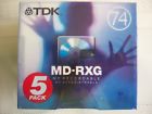 Md-rxg74ec5 Tdk Mini Disc Disk
