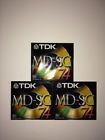 Md-sg74c5 Tdk Recordable Mini Gold Disc Pack New