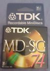 Md-sg74 Mdsg74 Tdk Gold Minidisc